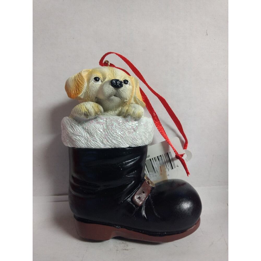 Ornament - Dog in Shoe